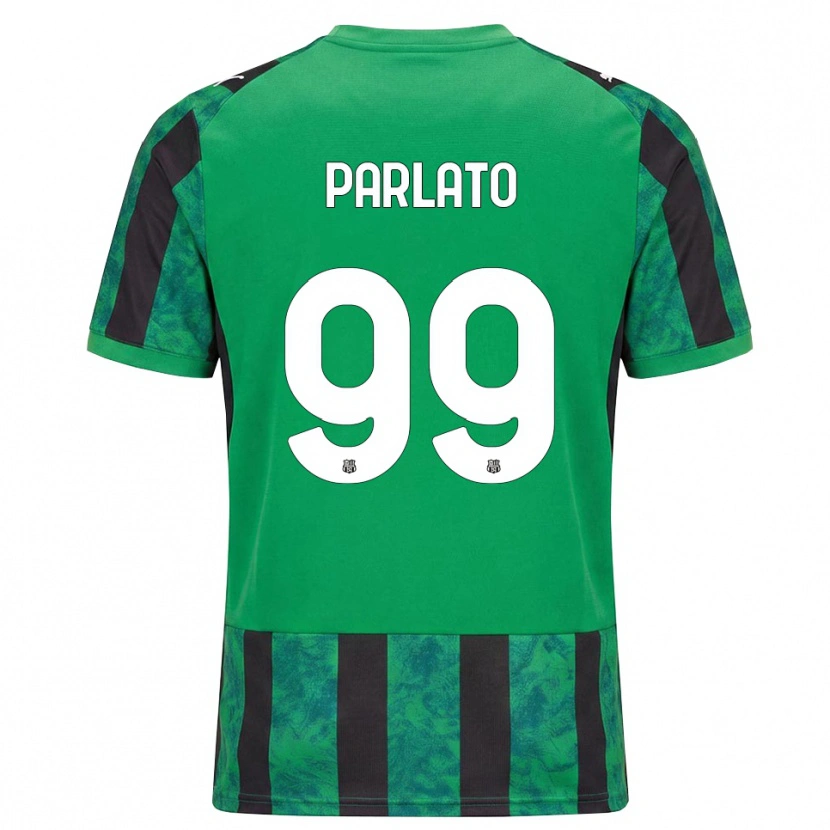 Danxen Kinder Claudio Parlato #99 Grün Schwarz Weiß Heimtrikot Trikot 2026/27 T-Shirt Schweiz