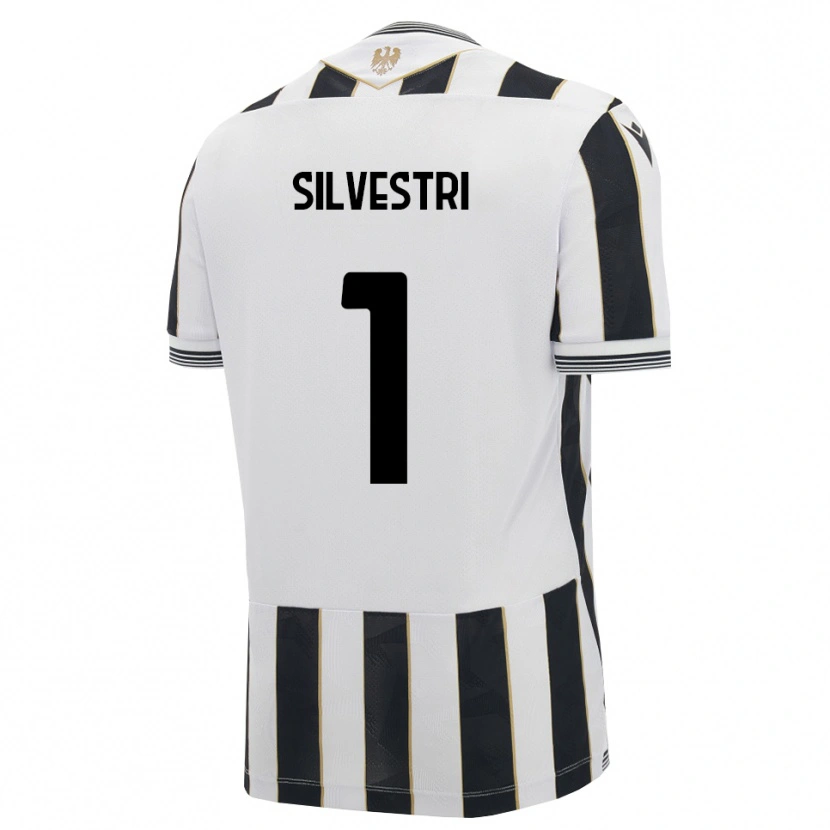 Danxen Kinder Marco Silvestri #1 Schwarz Weiß Pink Heimtrikot Trikot 2026/27 T-Shirt Schweiz