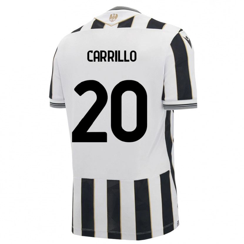 Danxen Kinder Pietro Carrillo #20 Schwarz Weiß Pink Heimtrikot Trikot 2026/27 T-Shirt Schweiz