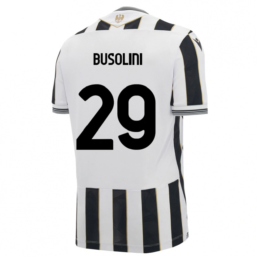 Danxen Kinder Alessandro Busolini #29 Schwarz Weiß Pink Heimtrikot Trikot 2026/27 T-Shirt Schweiz