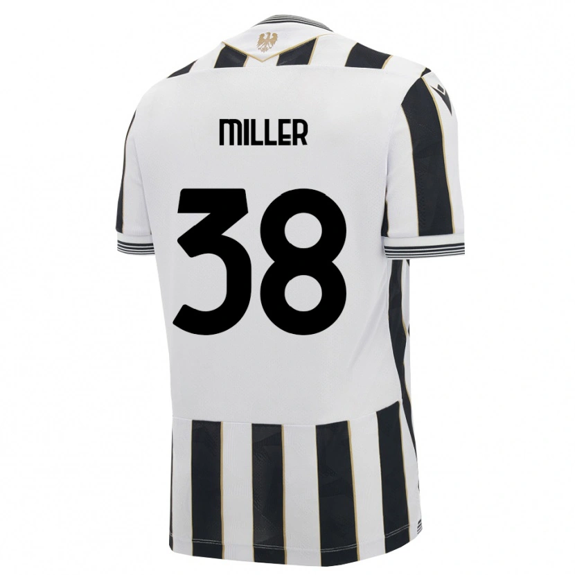 Danxen Kinder Lennon Miller #38 Schwarz Weiß Pink Heimtrikot Trikot 2026/27 T-Shirt Schweiz