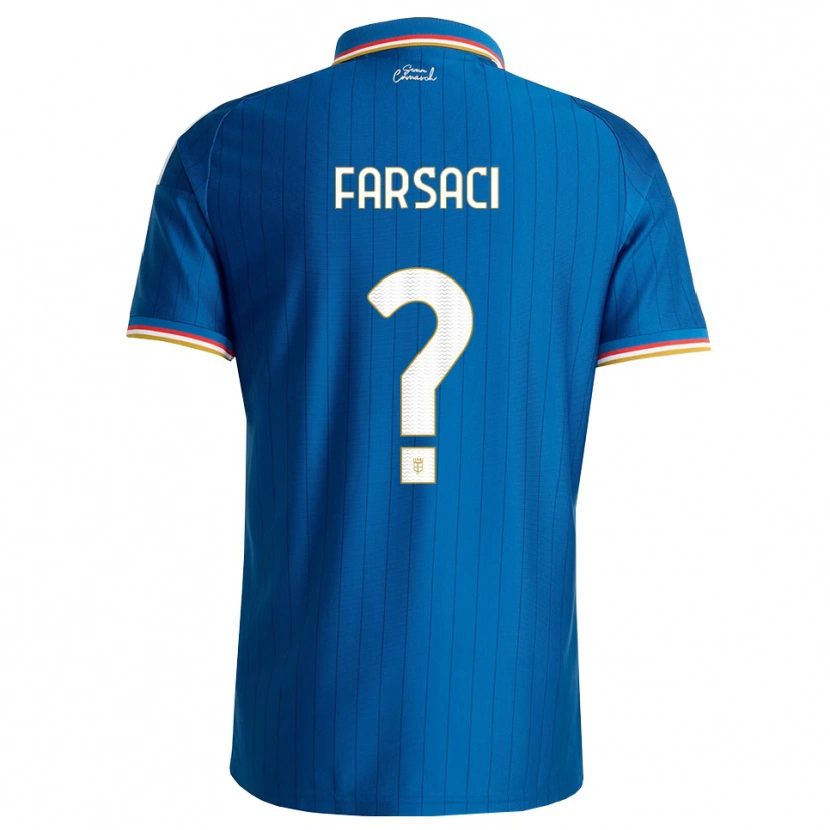 Danxen Kinder Gabriele Farsaci #0 Blau Weiß Rot Heimtrikot Trikot 2026/27 T-Shirt Schweiz