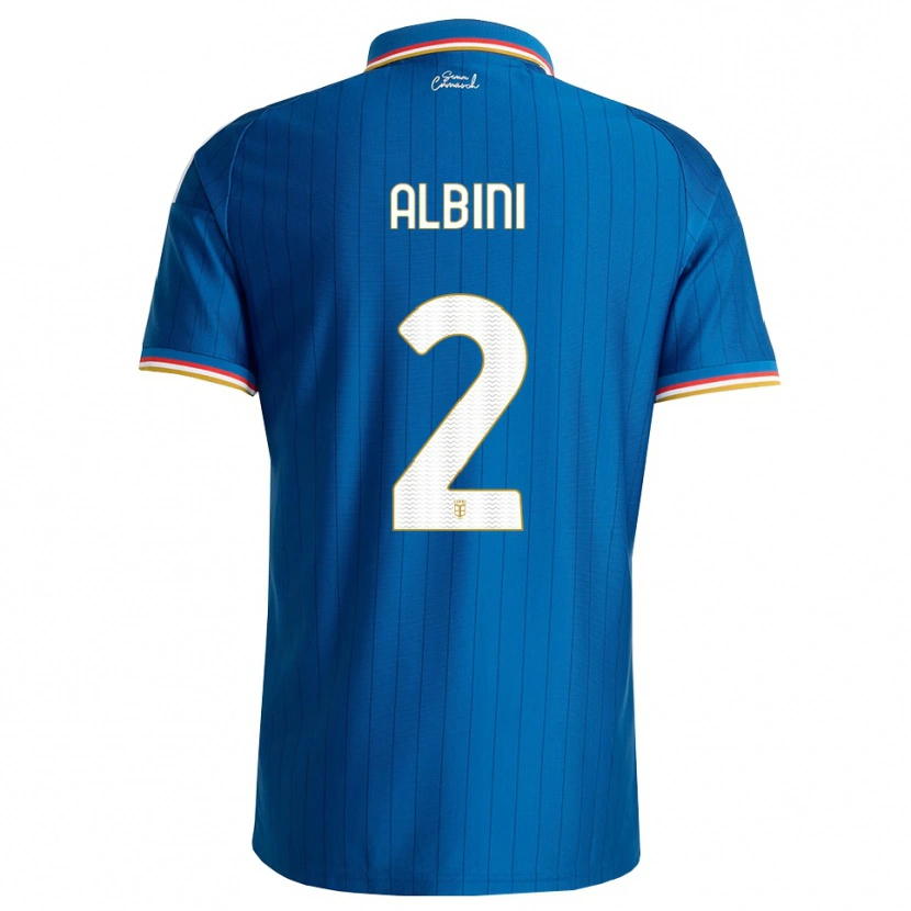 Danxen Kinder Matteo Albini #2 Blau Weiß Rot Heimtrikot Trikot 2026/27 T-Shirt Schweiz