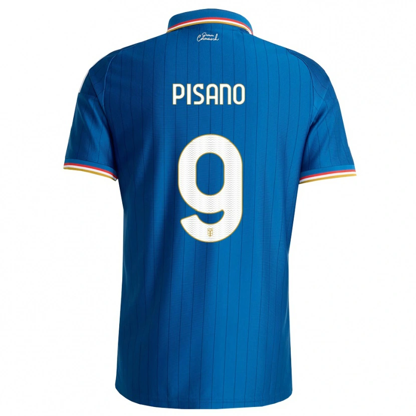 Danxen Kinder Manuel Pisano #9 Blau Weiß Rot Heimtrikot Trikot 2026/27 T-Shirt Schweiz