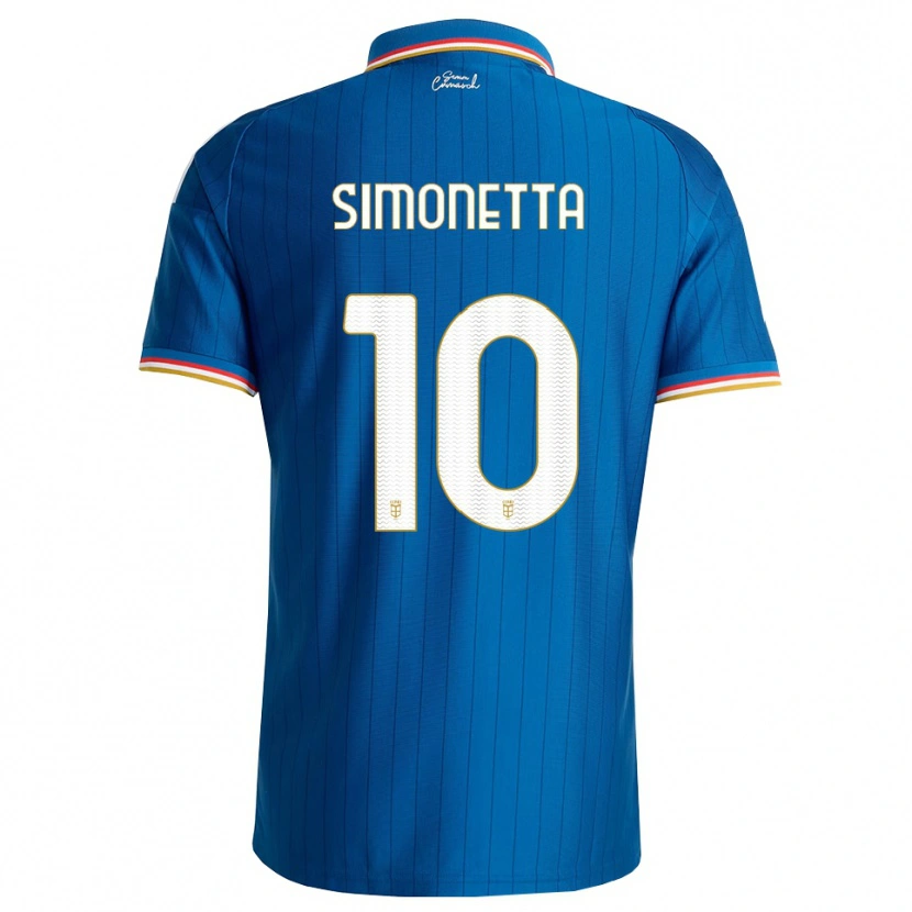Danxen Kinder Jacopo Simonetta #10 Blau Weiß Rot Heimtrikot Trikot 2026/27 T-Shirt Schweiz