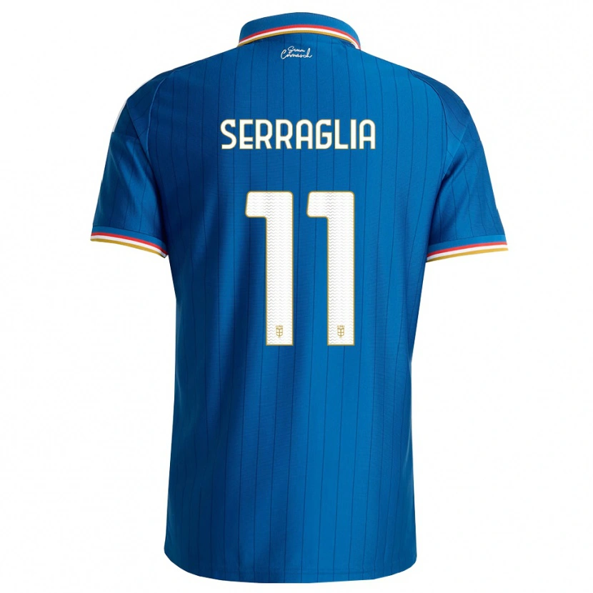 Danxen Kinder Lucas Serraglia #11 Blau Weiß Rot Heimtrikot Trikot 2026/27 T-Shirt Schweiz