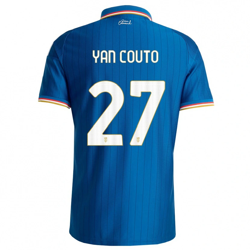 Danxen Kinder Yan Couto #27 Blau Weiß Rot Heimtrikot Trikot 2026/27 T-Shirt Schweiz