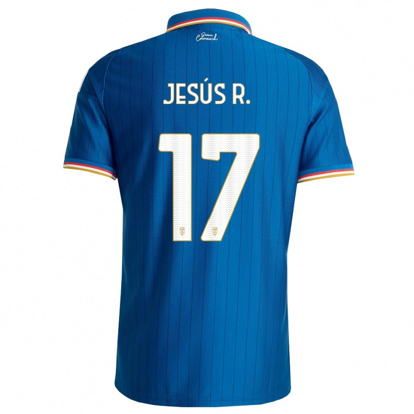 Danxen Kinder Jesús Rodríguez #17 Blau Weiß Rot Heimtrikot Trikot 2026/27 T-Shirt Schweiz