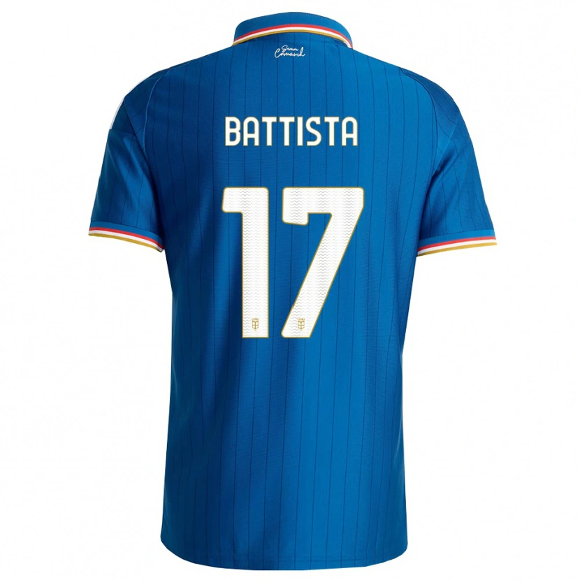 Danxen Kinder Riccardo Battista #17 Blau Weiß Rot Heimtrikot Trikot 2026/27 T-Shirt Schweiz