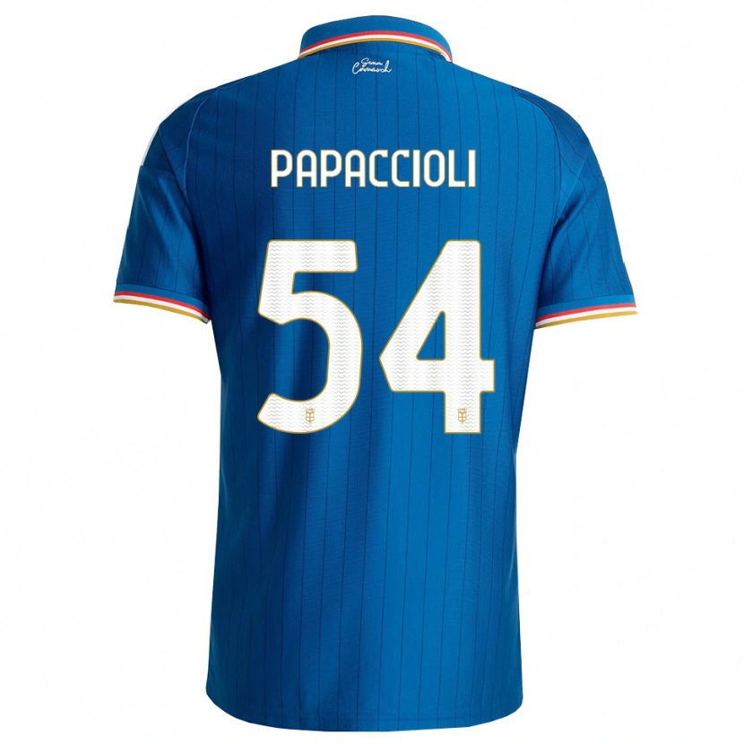 Danxen Kinder Matteo Papaccioli #54 Blau Weiß Rot Heimtrikot Trikot 2026/27 T-Shirt Schweiz