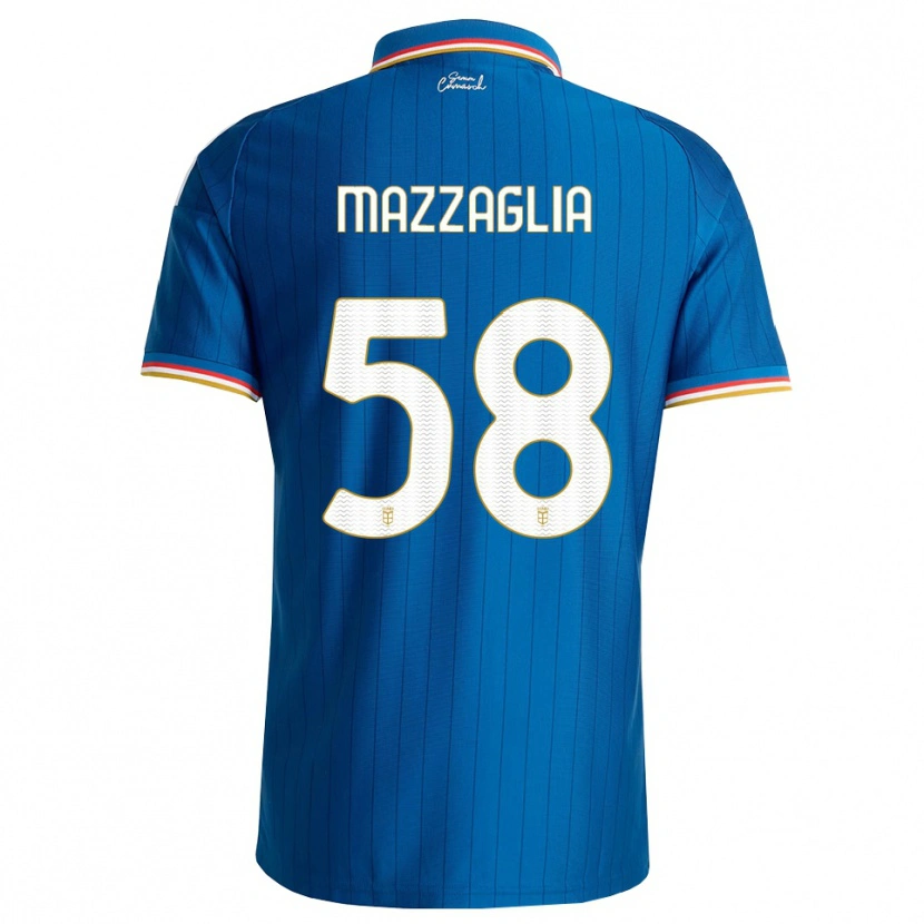 Danxen Kinder Giuseppe Mazzaglia #58 Blau Weiß Rot Heimtrikot Trikot 2026/27 T-Shirt Schweiz