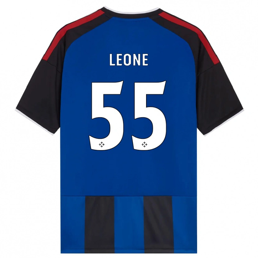 Danxen Kinder Giuseppe Leone #55 Schwarz Rot Weiß Blau Heimtrikot Trikot 2026/27 T-Shirt Schweiz
