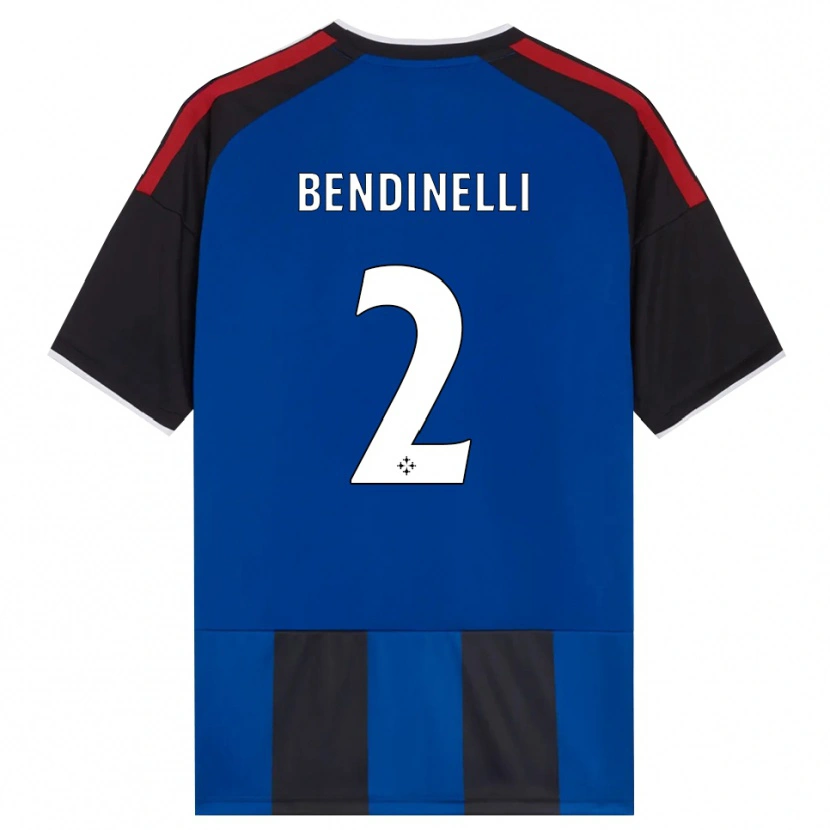 Danxen Kinder Louis Bendinelli #2 Schwarz Rot Weiß Blau Heimtrikot Trikot 2026/27 T-Shirt Schweiz