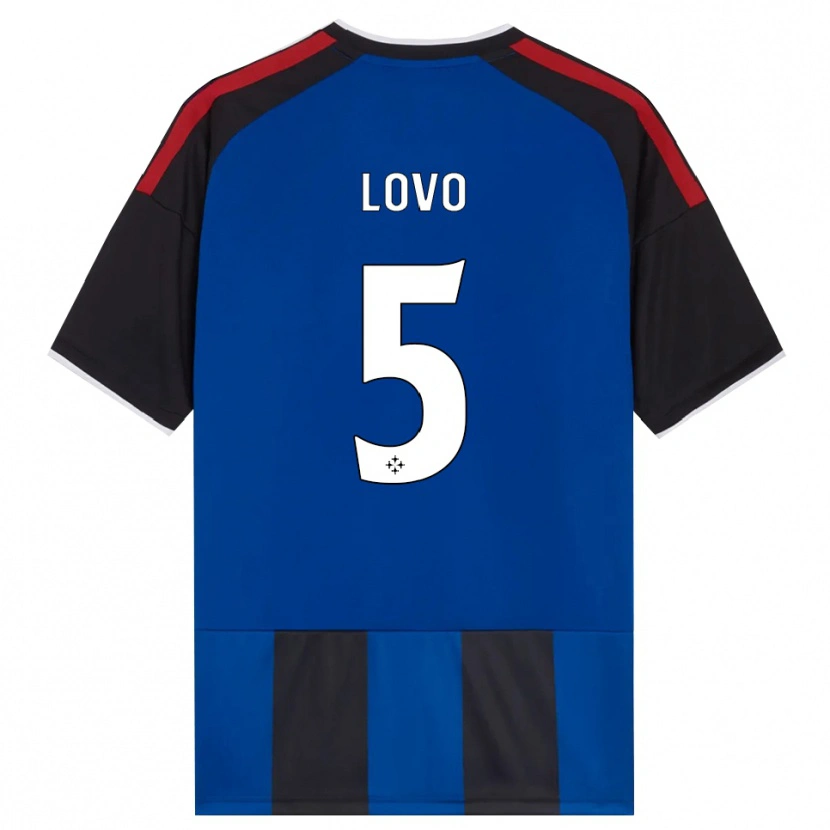 Danxen Kinder Pietro Lovo #5 Schwarz Rot Weiß Blau Heimtrikot Trikot 2026/27 T-Shirt Schweiz
