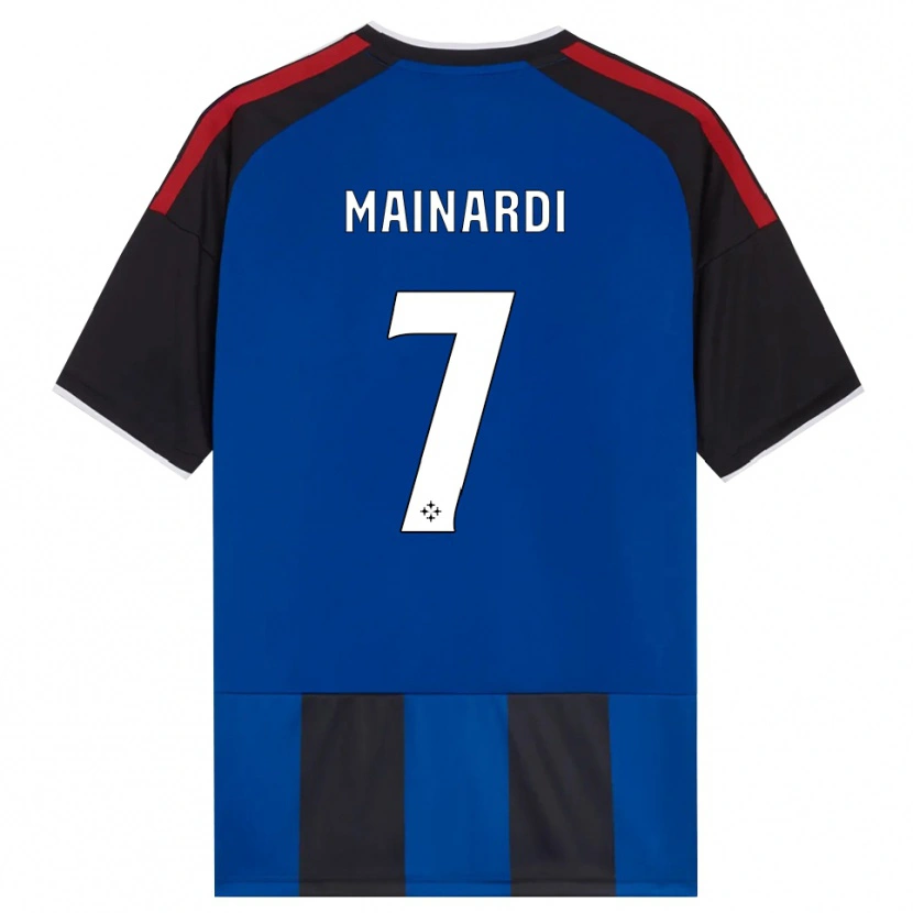 Danxen Kinder Gianmarco Mainardi #7 Schwarz Rot Weiß Blau Heimtrikot Trikot 2026/27 T-Shirt Schweiz