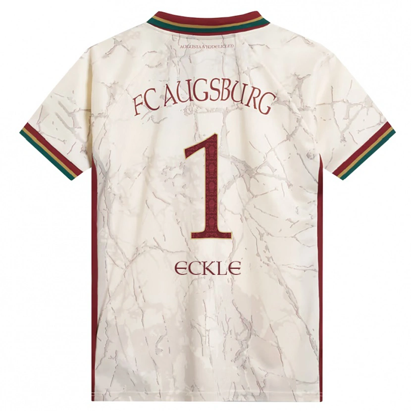 Danxen Kinder Philipp Eckle #1 Grün Reis Weiß Burgund Heimtrikot Trikot 2026/27 T-Shirt Schweiz