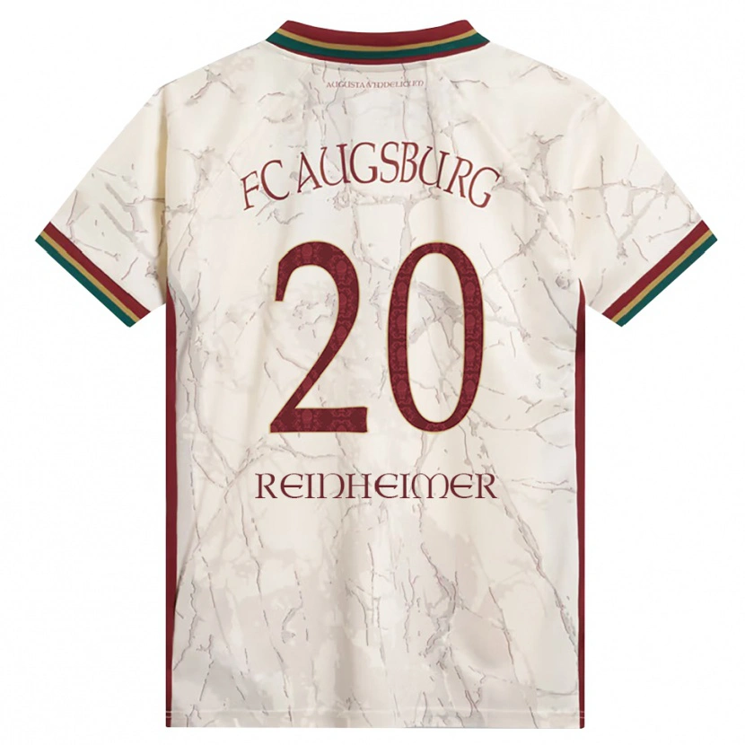 Danxen Kinder Pirmin Reinheimer #20 Grün Reis Weiß Burgund Heimtrikot Trikot 2026/27 T-Shirt Schweiz