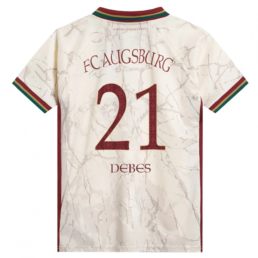 Danxen Kinder Magdalena Debes #21 Grün Reis Weiß Burgund Heimtrikot Trikot 2026/27 T-Shirt Schweiz