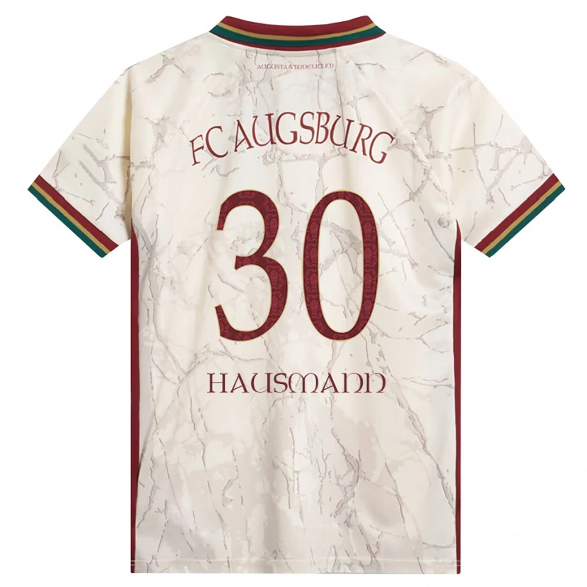 Danxen Kinder Daniel Hausmann #30 Grün Reis Weiß Burgund Heimtrikot Trikot 2026/27 T-Shirt Schweiz