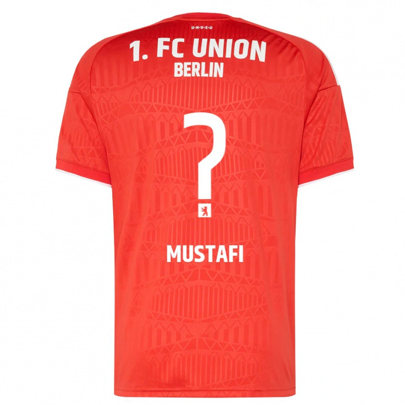 Danxen Kinder Adel Mustafi #0 Rot Weiß Heimtrikot Trikot 2026/27 T-Shirt Schweiz