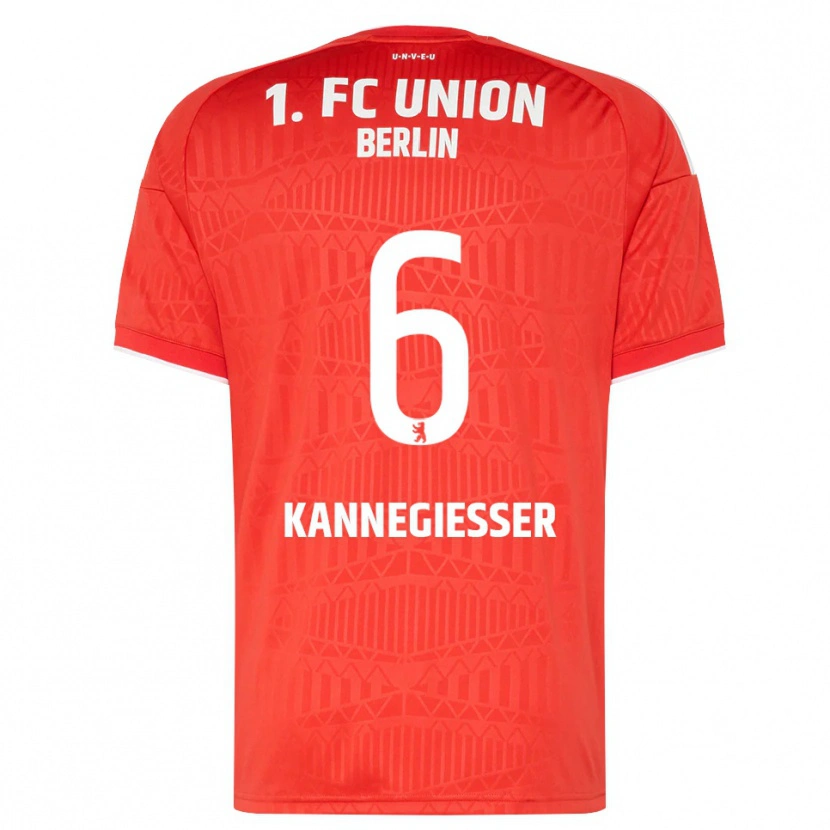 Danxen Kinder Tom Kannegießer #6 Rot Weiß Heimtrikot Trikot 2026/27 T-Shirt Schweiz