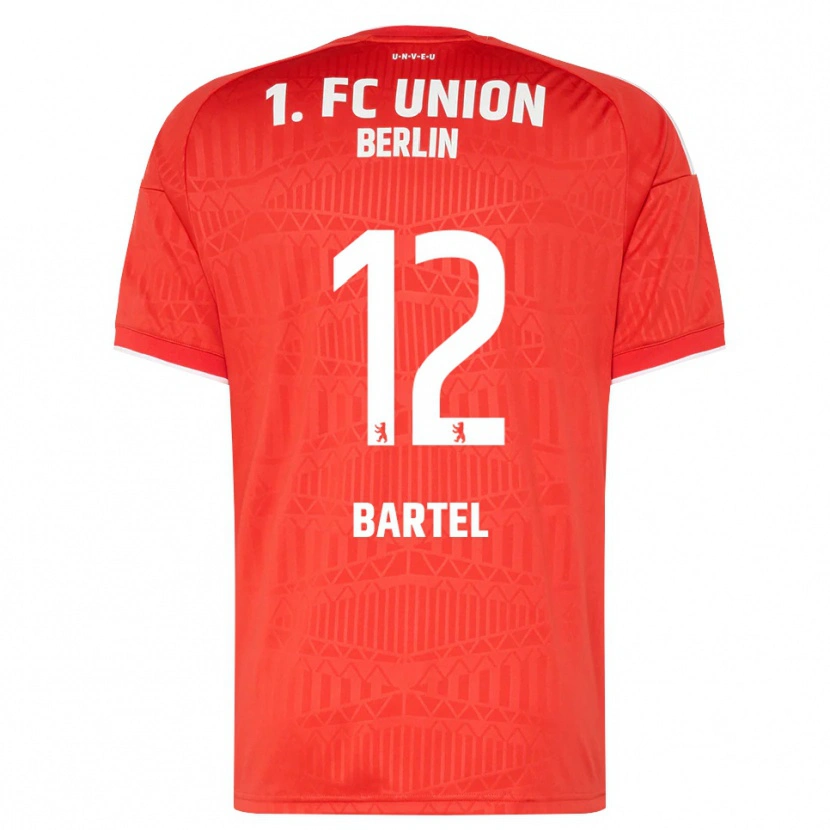 Danxen Kinder Bruno Bartel #12 Rot Weiß Heimtrikot Trikot 2026/27 T-Shirt Schweiz