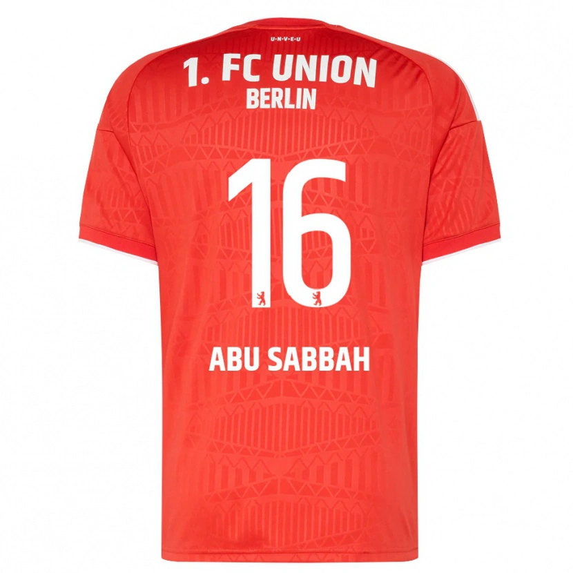 Danxen Kinder Sarah Abu Sabbah #16 Rot Weiß Heimtrikot Trikot 2026/27 T-Shirt Schweiz