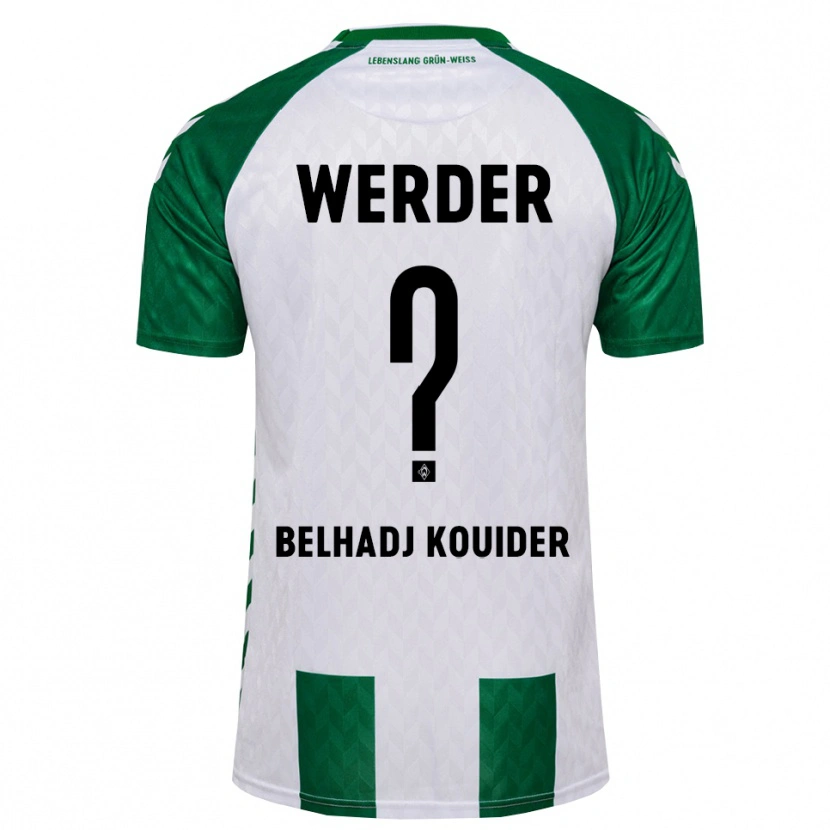 Danxen Kinder Mahfoud Belhadj Kouider #0 Grün Weiß Heimtrikot Trikot 2026/27 T-Shirt Schweiz