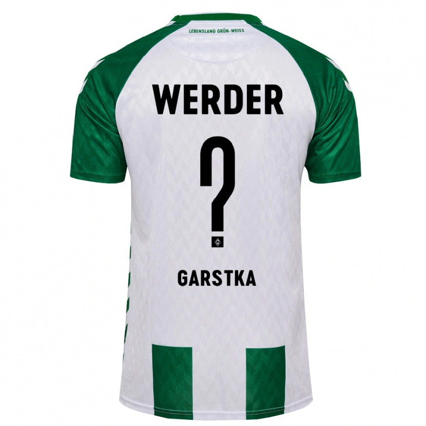 Danxen Kinder Maximilian Garstka #0 Grün Weiß Heimtrikot Trikot 2026/27 T-Shirt Schweiz