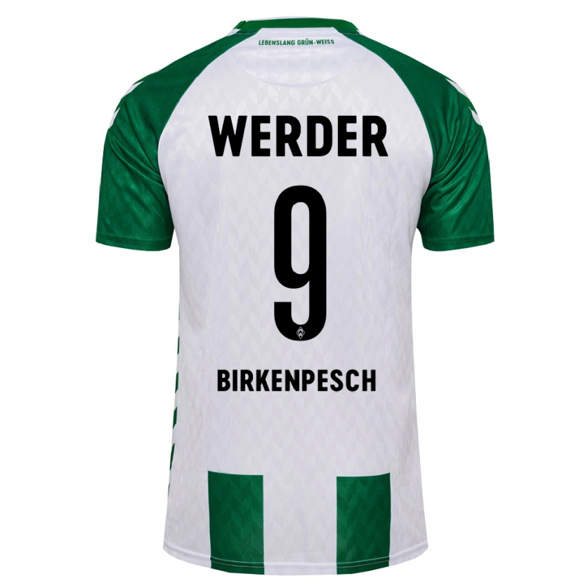 Danxen Kinder Noah Birkenpesch #9 Grün Weiß Heimtrikot Trikot 2026/27 T-Shirt Schweiz