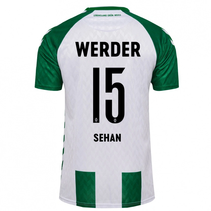 Danxen Kinder Jasmin Sehan #15 Grün Weiß Heimtrikot Trikot 2026/27 T-Shirt Schweiz