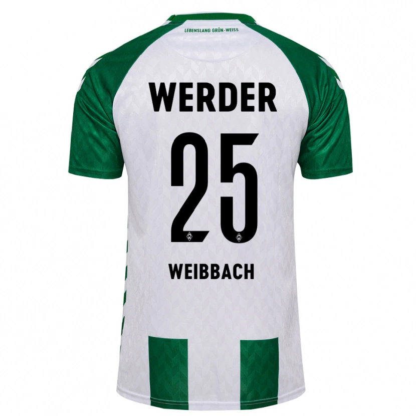 Danxen Kinder Noah Weißbach #25 Grün Weiß Heimtrikot Trikot 2026/27 T-Shirt Schweiz
