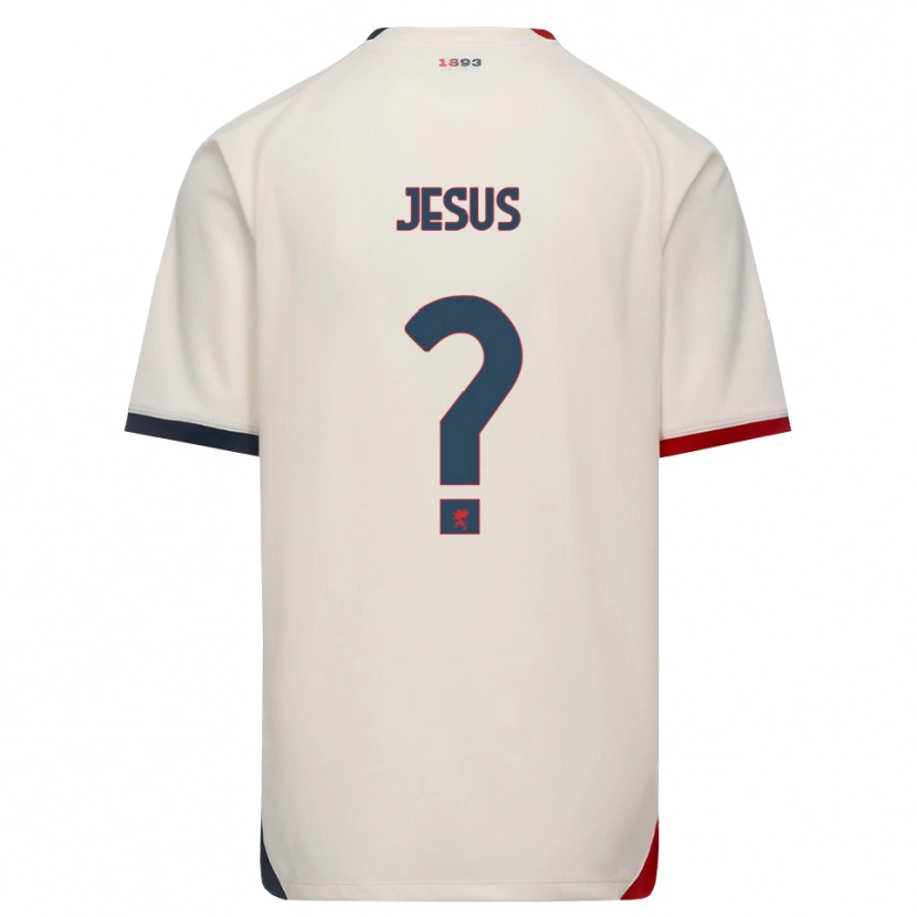 Danxen Kinder Elton Jesus #0 Creme Rot Auswärtstrikot Trikot 2026/27 T-Shirt Schweiz