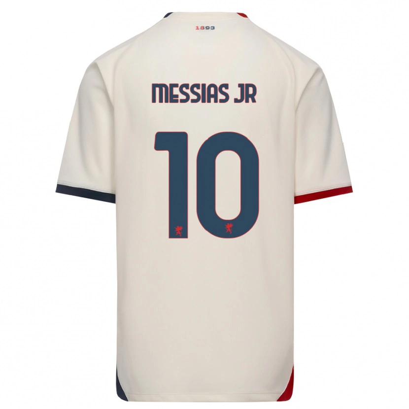 Danxen Kinder Junior Messias #10 Creme Rot Auswärtstrikot Trikot 2026/27 T-Shirt Schweiz