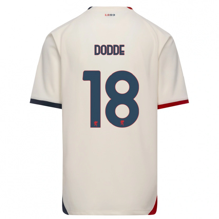 Danxen Kinder Filippo Dodde #18 Creme Rot Auswärtstrikot Trikot 2026/27 T-Shirt Schweiz