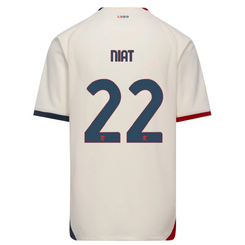 Danxen Kinder Yahvan Niat #22 Creme Rot Auswärtstrikot Trikot 2026/27 T-Shirt Schweiz