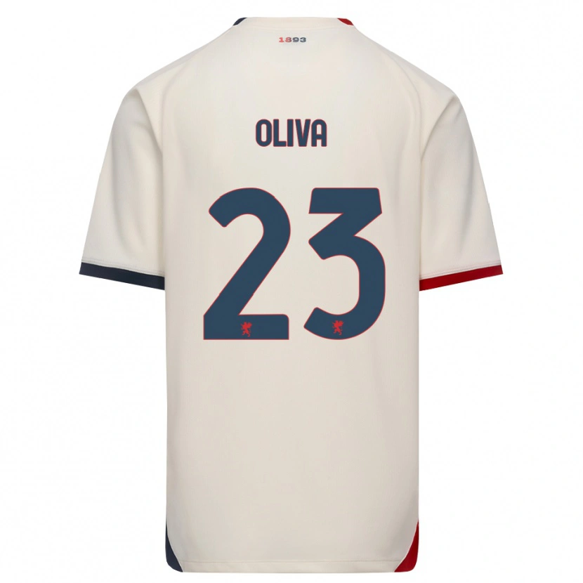 Danxen Kinder Eleonora Oliva #23 Creme Rot Auswärtstrikot Trikot 2026/27 T-Shirt Schweiz