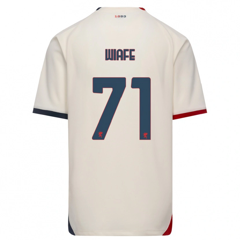 Danxen Kinder Samuel Wiafe #71 Creme Rot Auswärtstrikot Trikot 2026/27 T-Shirt Schweiz
