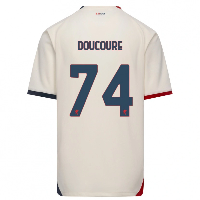 Danxen Kinder Mamedi Doucouré #74 Creme Rot Auswärtstrikot Trikot 2026/27 T-Shirt Schweiz