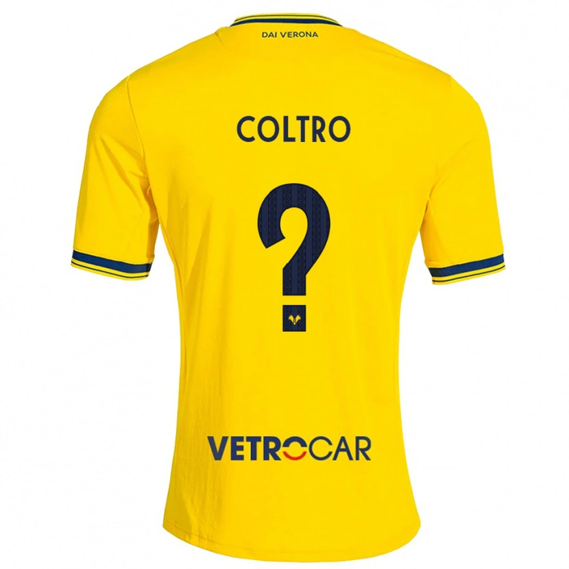Danxen Kinder Christian Coltro #0 Gelb Rot Auswärtstrikot Trikot 2026/27 T-Shirt Schweiz