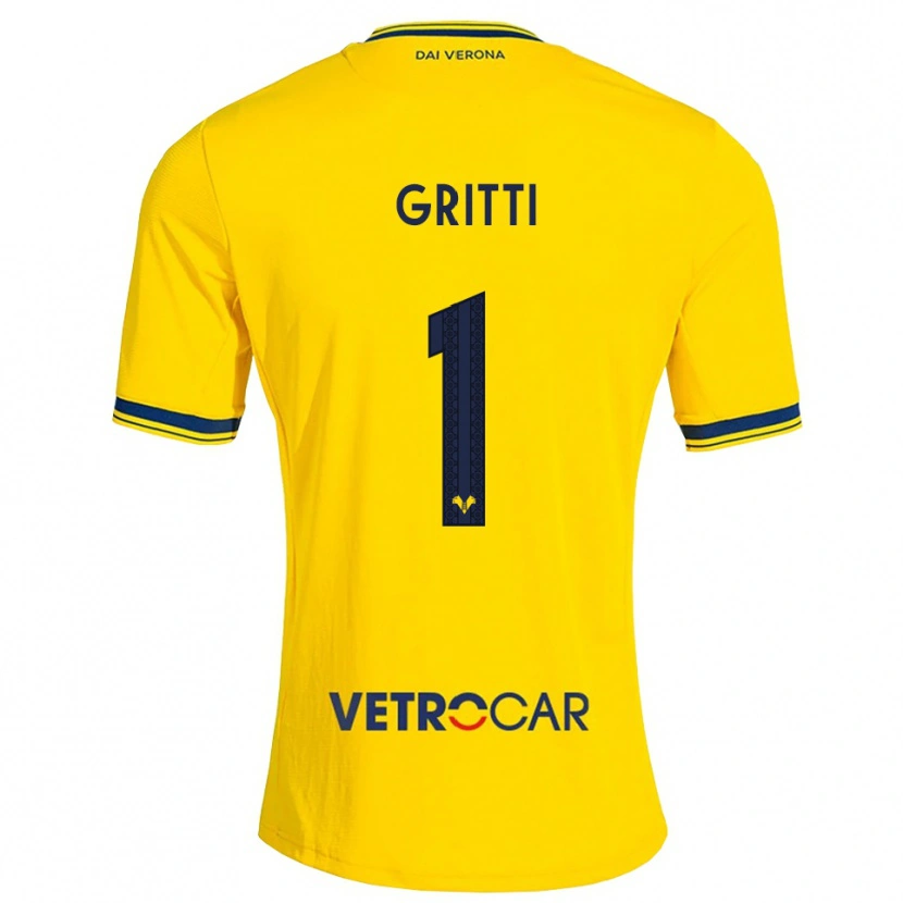 Danxen Kinder Alessia Gritti #1 Gelb Rot Auswärtstrikot Trikot 2026/27 T-Shirt Schweiz