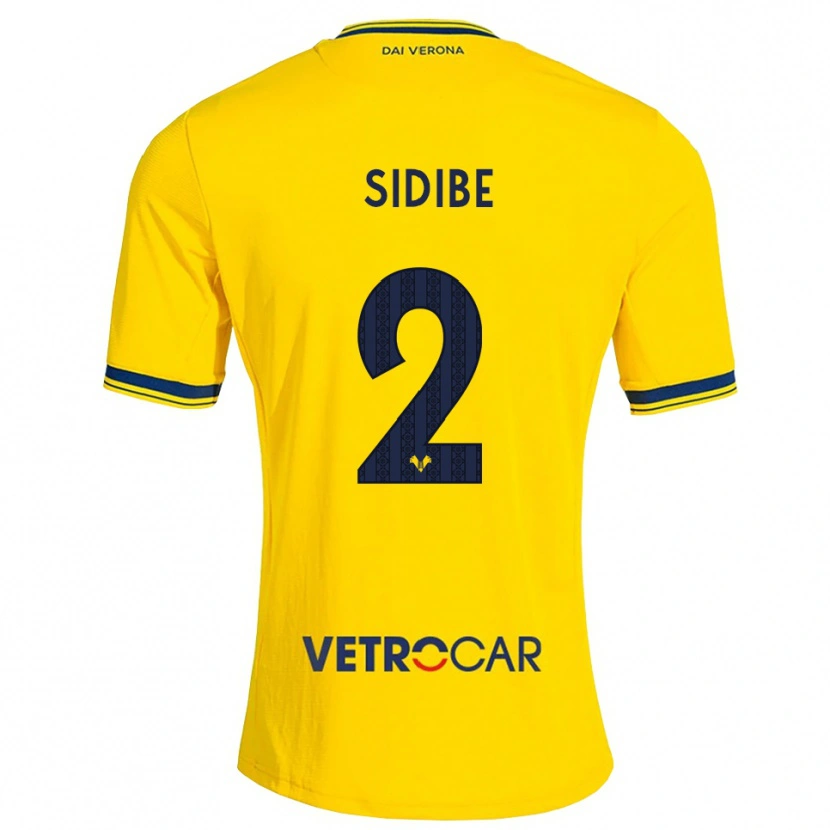 Danxen Kinder Amoro Sidibe #2 Gelb Rot Auswärtstrikot Trikot 2026/27 T-Shirt Schweiz