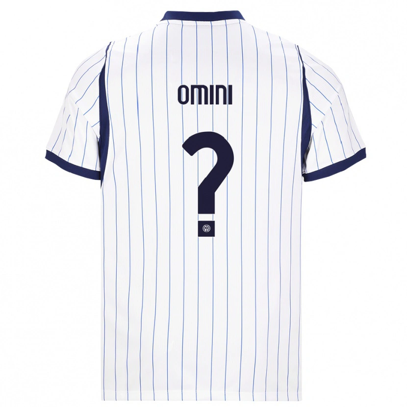 Danxen Kinder Pietro Omini #0 Weiß Dunkelblau Auswärtstrikot Trikot 2026/27 T-Shirt Schweiz
