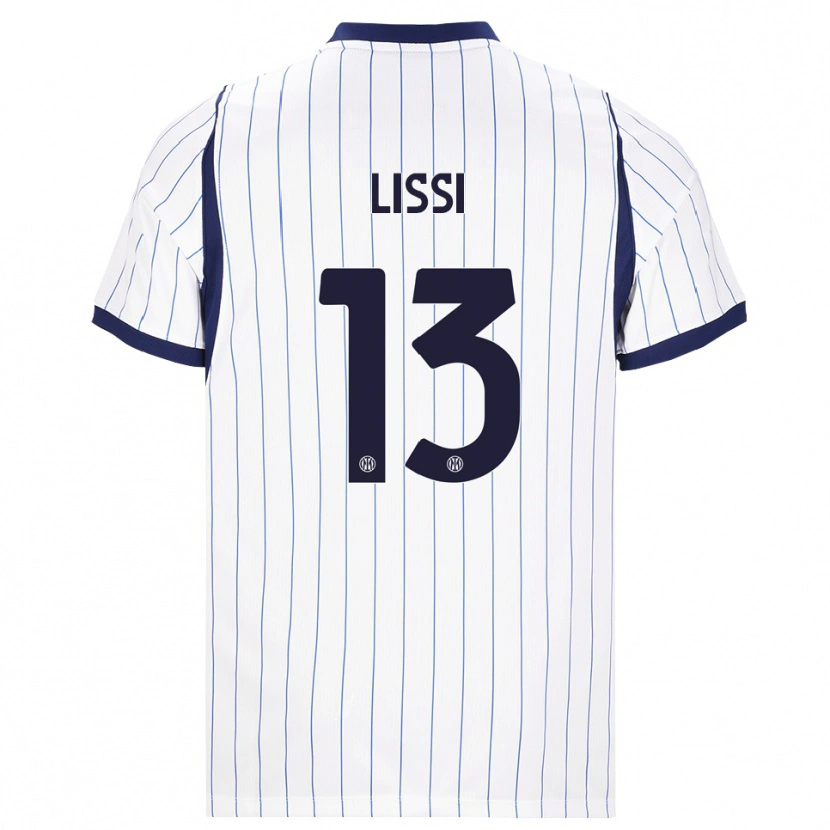 Danxen Kinder Thomas Lissi #13 Weiß Dunkelblau Auswärtstrikot Trikot 2026/27 T-Shirt Schweiz