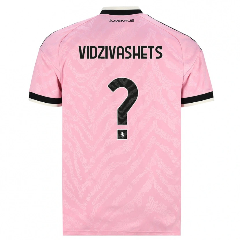 Danxen Kinder David Vidzivashets #0 Pink Schwarz Auswärtstrikot Trikot 2026/27 T-Shirt Schweiz