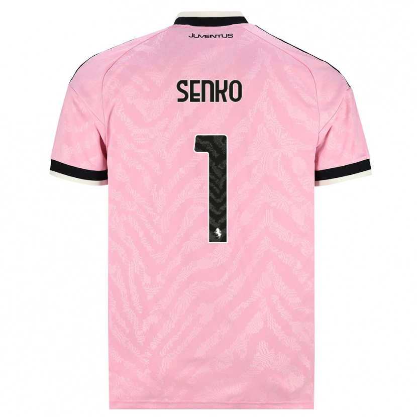 Danxen Kinder Zsombor Senko #1 Pink Schwarz Auswärtstrikot Trikot 2026/27 T-Shirt Schweiz