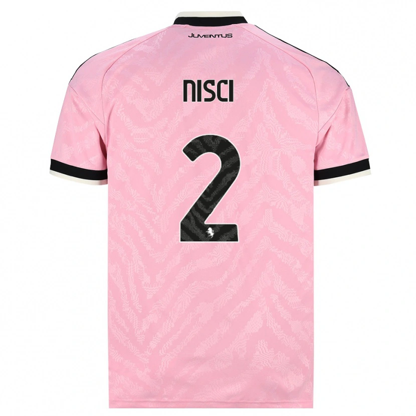 Danxen Kinder Alessandro Nisci #2 Pink Schwarz Auswärtstrikot Trikot 2026/27 T-Shirt Schweiz
