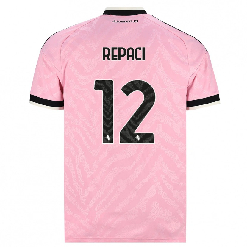 Danxen Kinder Tommaso Repaci #12 Pink Schwarz Auswärtstrikot Trikot 2026/27 T-Shirt Schweiz