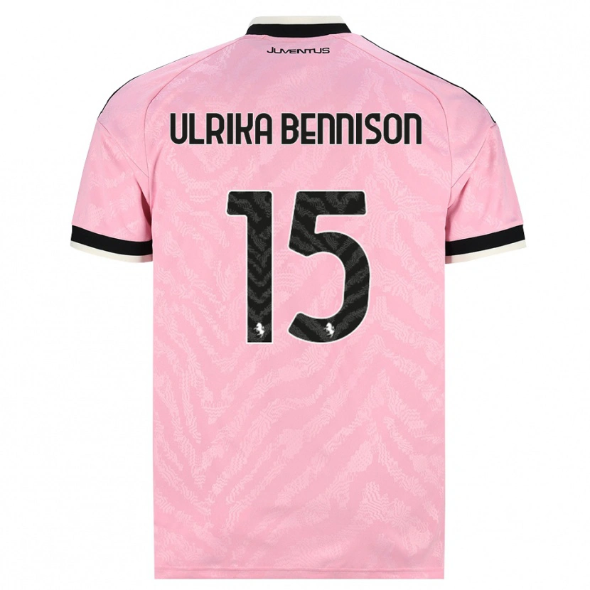 Danxen Kinder Hanna Ulrika Bennison #15 Pink Schwarz Auswärtstrikot Trikot 2026/27 T-Shirt Schweiz