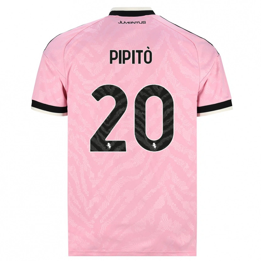 Danxen Kinder Giuseppe Pipitò #20 Pink Schwarz Auswärtstrikot Trikot 2026/27 T-Shirt Schweiz